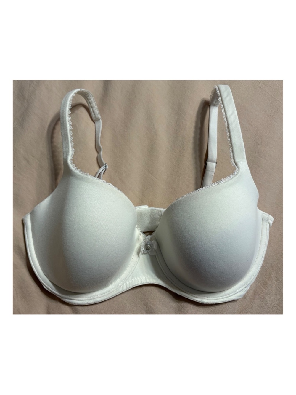 Victoria's Secret White Body By Victoria Lined Demi Molded Underwire Bra